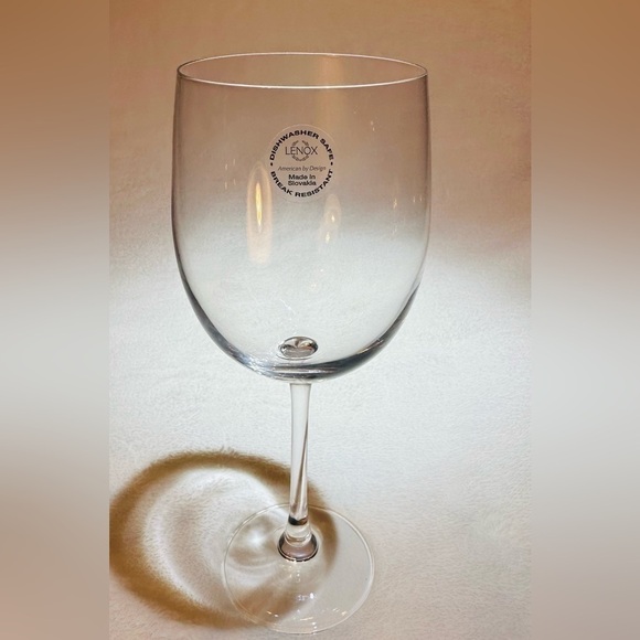 NEW LENOX TUSCANY CLASSICS GRAND BORDEAUX CRYSTAL ONE WINE GLASS OUT OF BOX - Picture 4 of 8